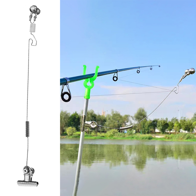 Fishing Rod Repair Kit - 1Pc Stainless Steel Fishing Bite Bell