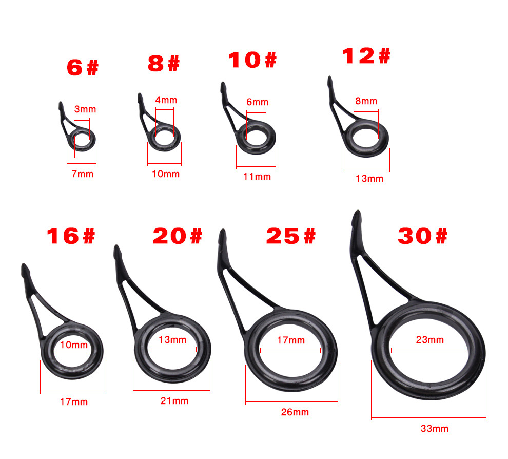 Fishing Rod Guide Ring Stainle - Fishing Rod Guide Replacement incelemesi ve fiyatı