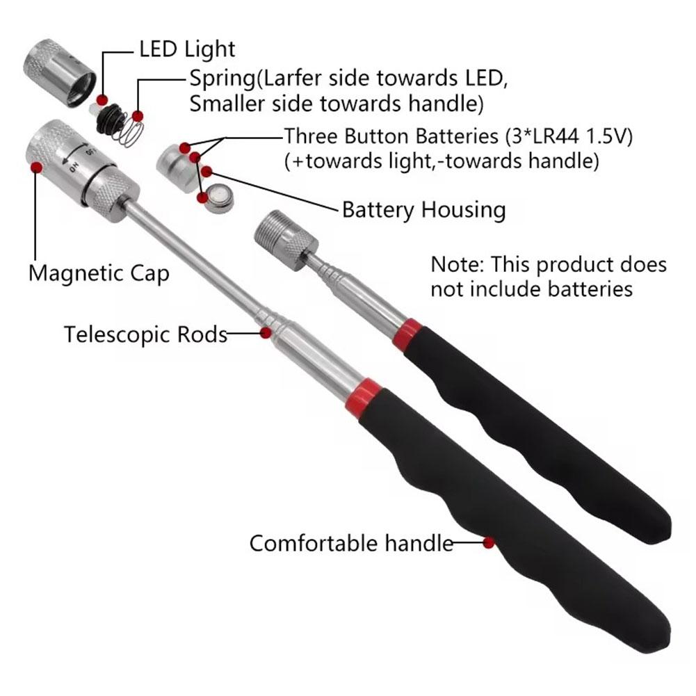 Telescopic Magnetic Pen with L - Fishing Rod Telescopic incelemesi ve fiyatı