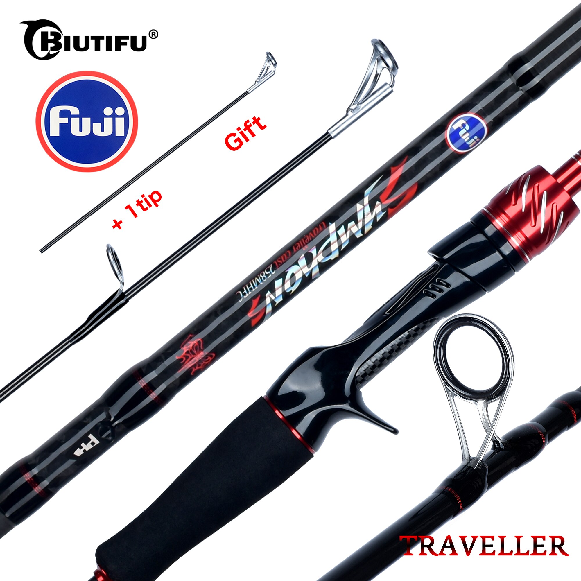 BIUTIFU Traveller Spinning Cas - Fishing Rod Ice incelemesi ve fiyatı