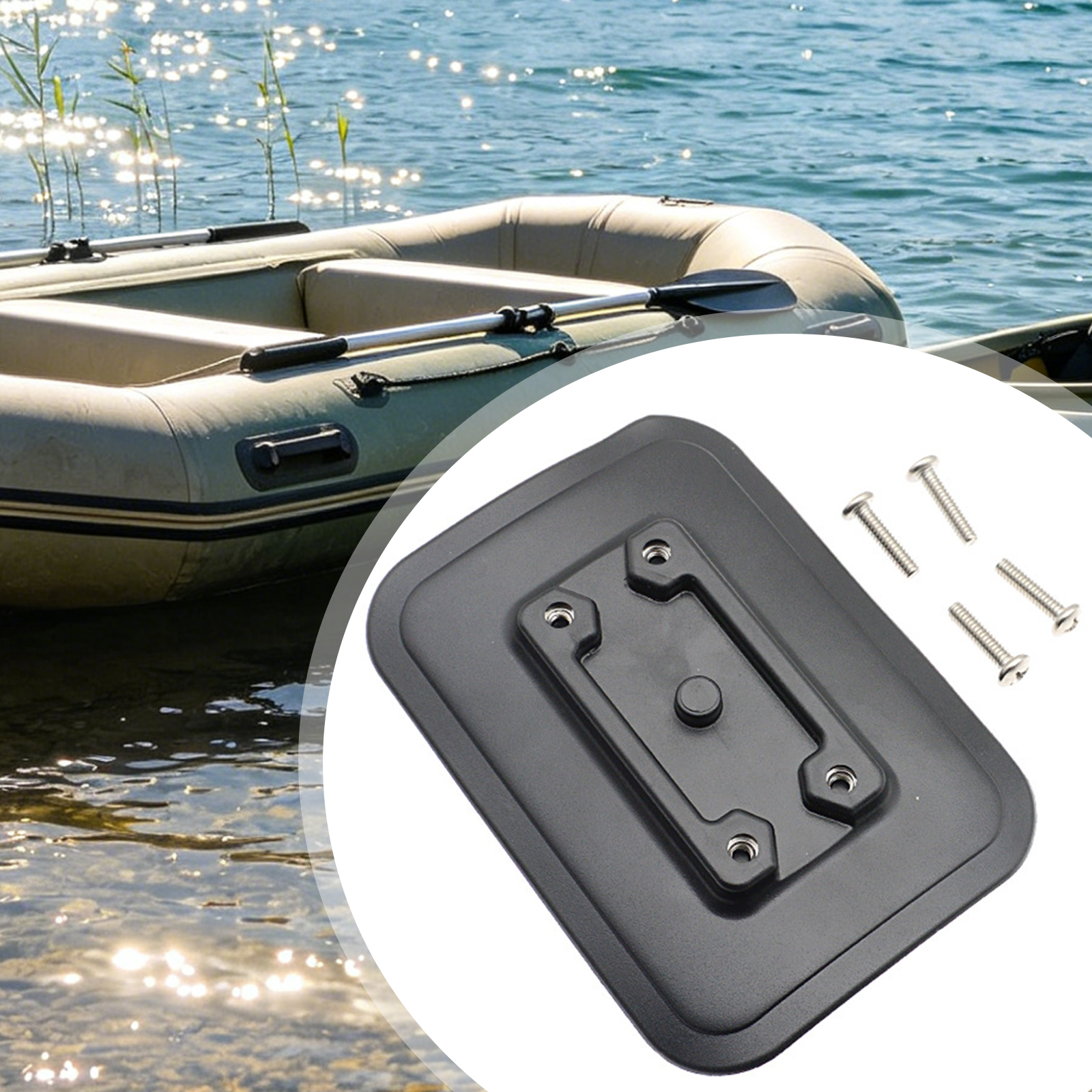 1 Set Inflatable Boat Fishing  - Fishing Rod Holder incelemesi ve fiyatı