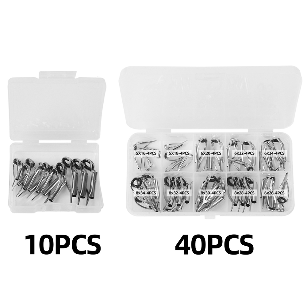 10/40pcs Fishing Rod Guide Rin - Fishing Rod Tip Replacement incelemesi ve fiyatı