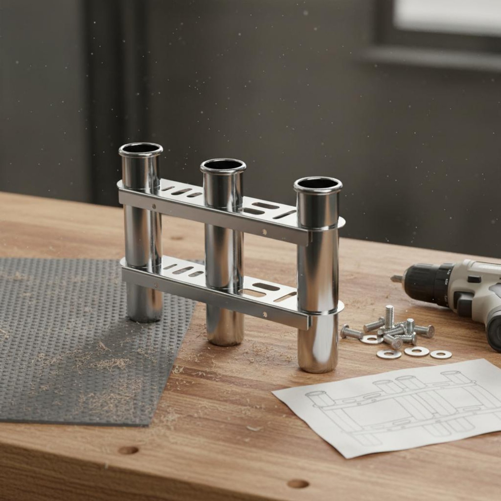 Stainless Steel Boat Rod Holde - Fishing Rod Rack incelemesi ve fiyatı