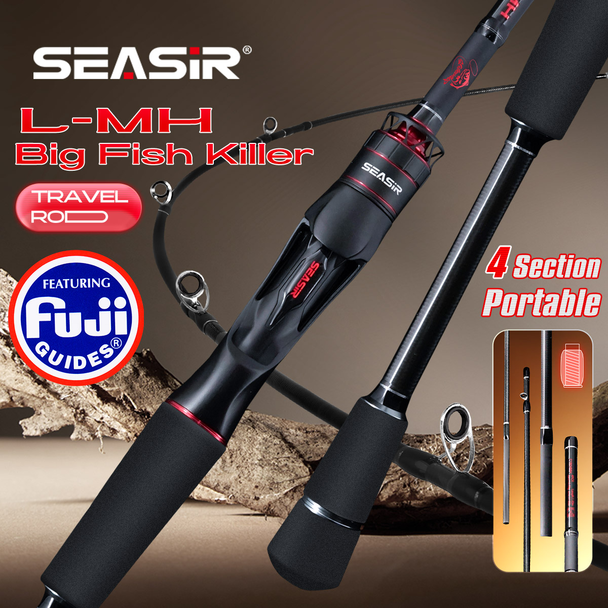 Seasir Salminus XF M/MH Spinin - Fishing Rod Surf incelemesi ve fiyatı