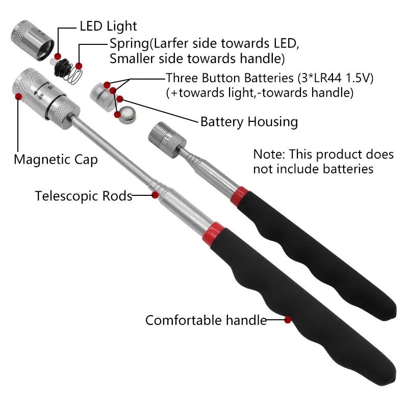 Telescopic Magnetic Pen Extend - Fishing Rod Telescopic incelemesi ve fiyatı