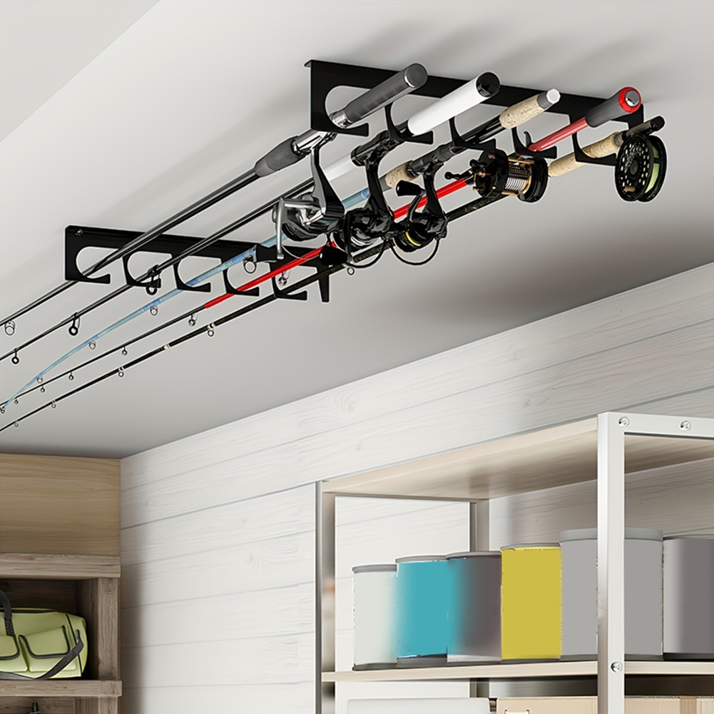 B48B-Wall/Ceiling Mount Fishin - Fishing Rod Rack incelemesi ve fiyatı