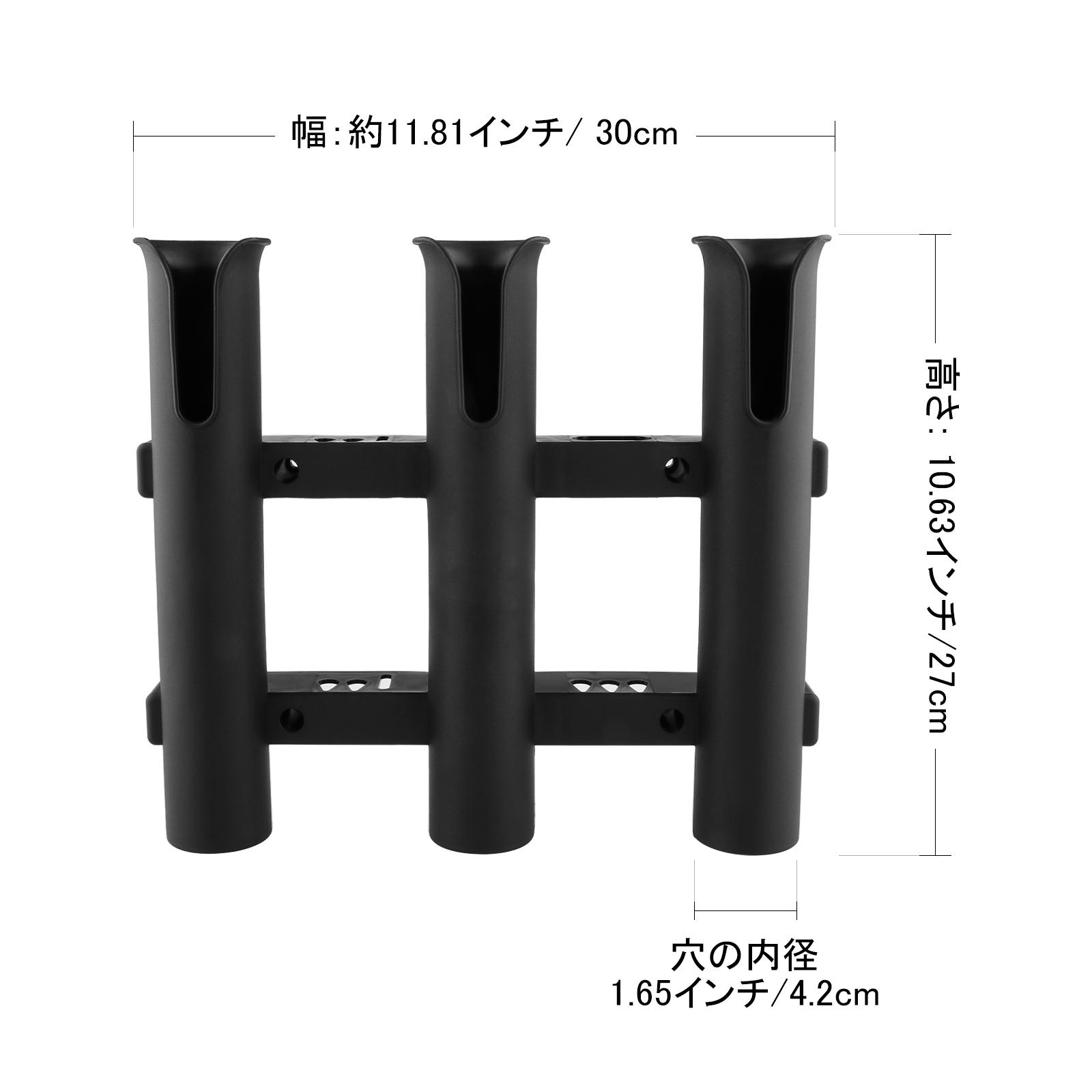 Black PP Fishing Rod Holder Ra - Fishing Rod Boat incelemesi ve fiyatı