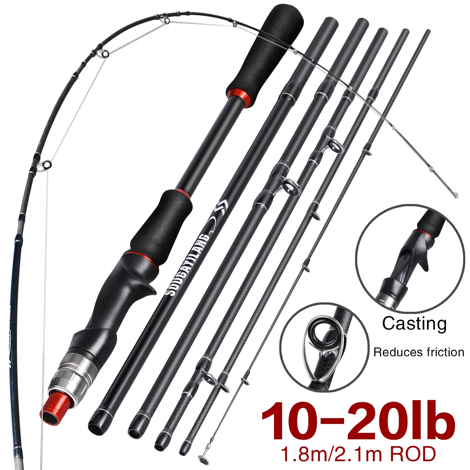Sougayilang Lure Fishing Rod 1 - Fishing Rod Surf incelemesi ve fiyatı