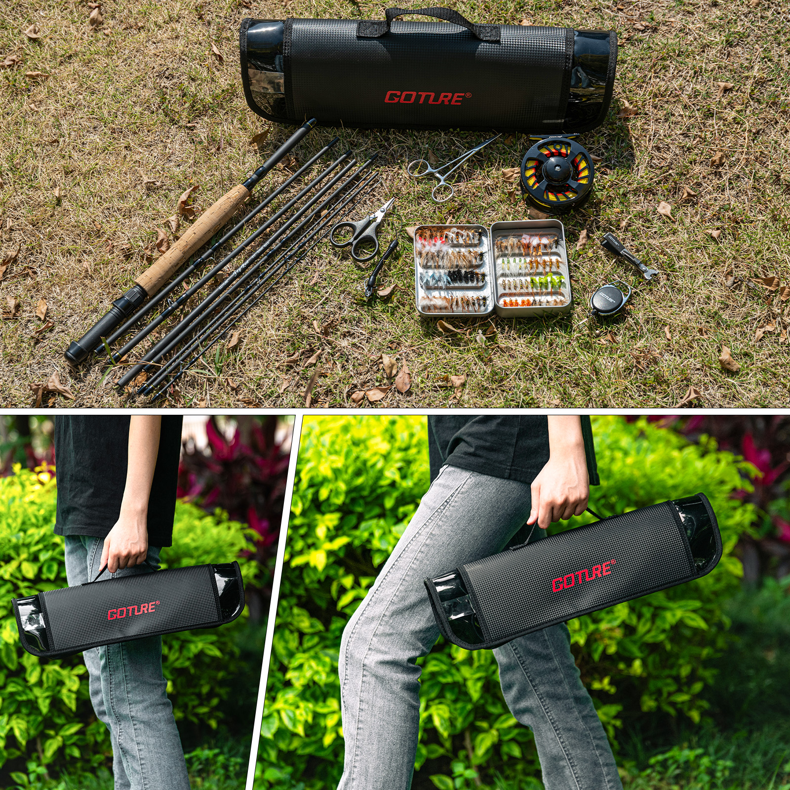 Goture Fly Fishing Rod and Ree - Fishing Rod Fly incelemesi ve fiyatı