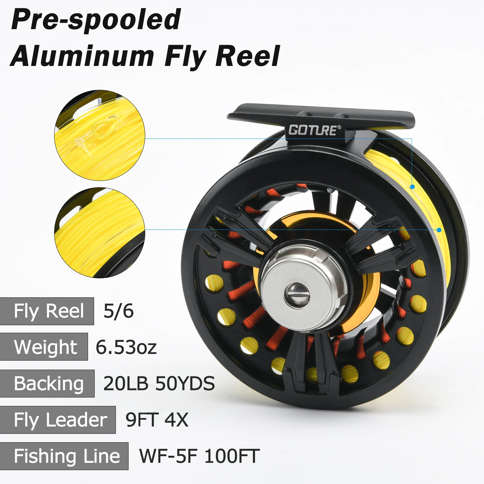Goture Fly Fishing Rod and Ree - Fishing Rod Fly incelemesi ve fiyatı