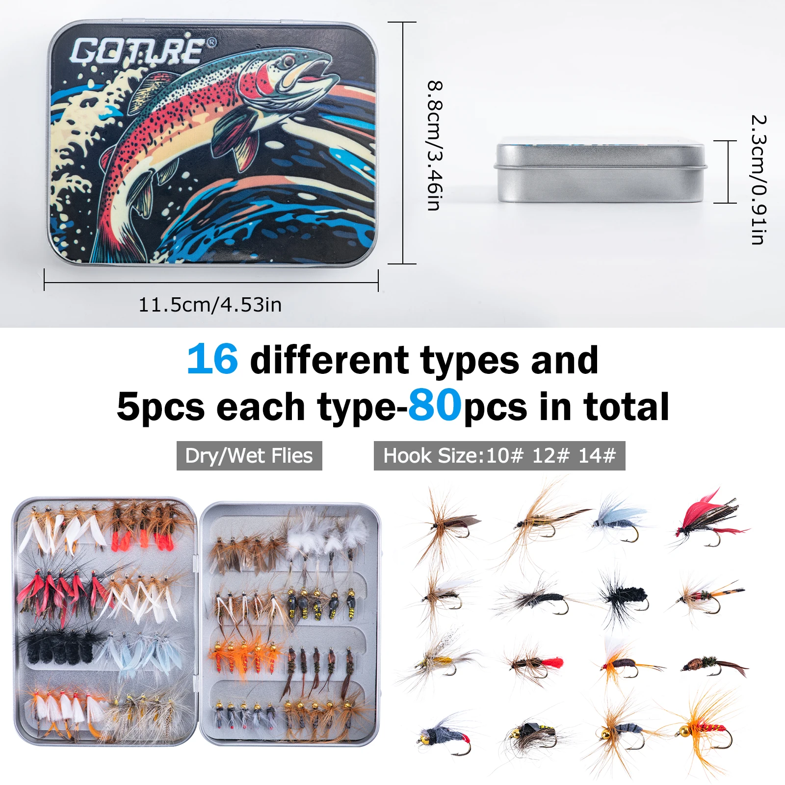 Goture Fly Fishing Rod and Ree - Fishing Rod Fly incelemesi ve fiyatı