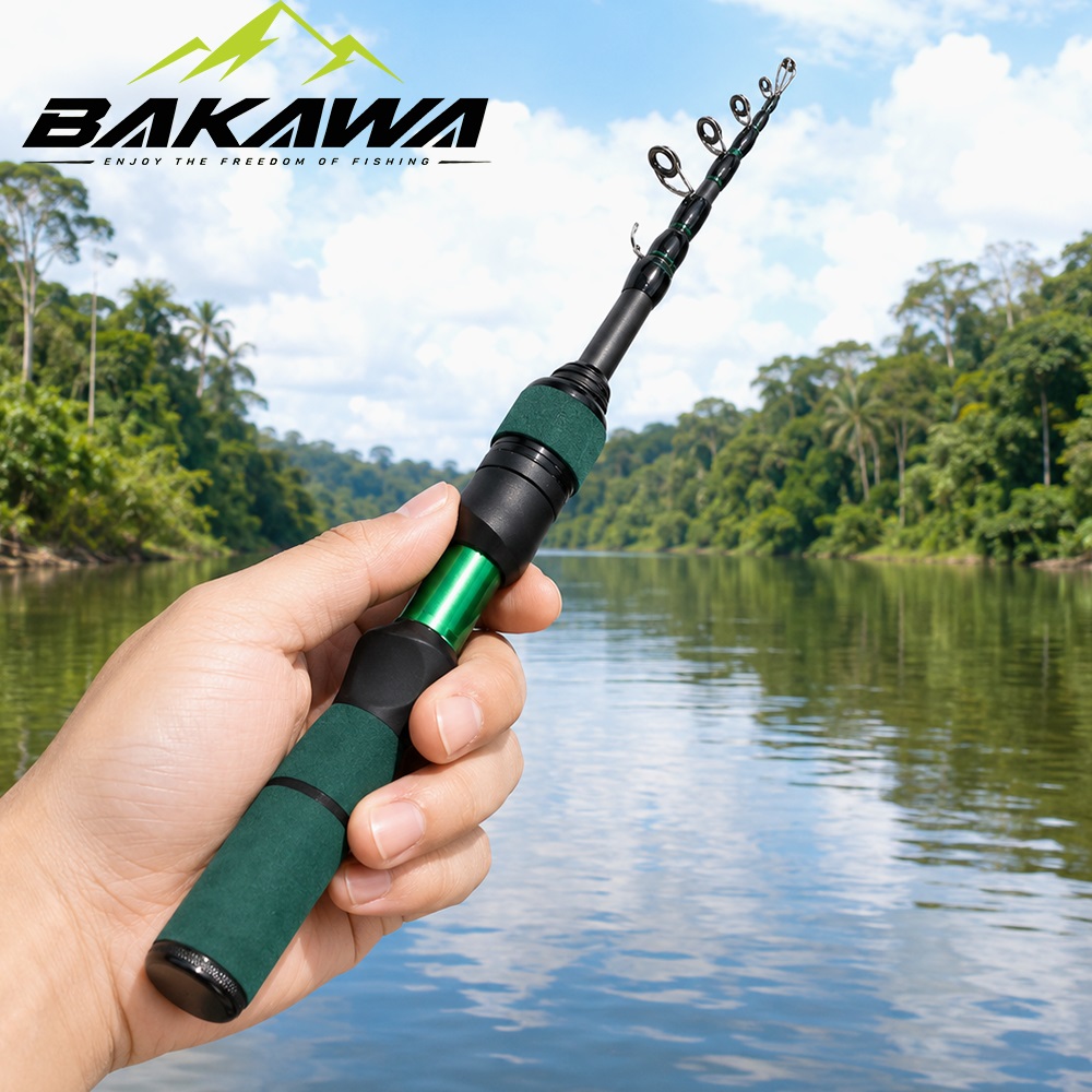 BAKAWA Mini Portable Ultra Lig - Fishing Rod Surf incelemesi ve fiyatı