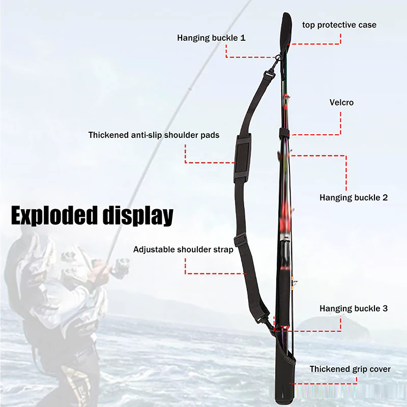 Adjustable Fishing Rod Storage - Fishing Rod Travel incelemesi ve fiyatı