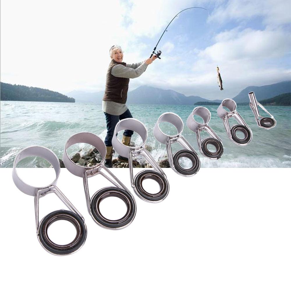 7 Sizes Raft DIY Tip Accessori - Fishing Rod Tip Replacement incelemesi ve fiyatı