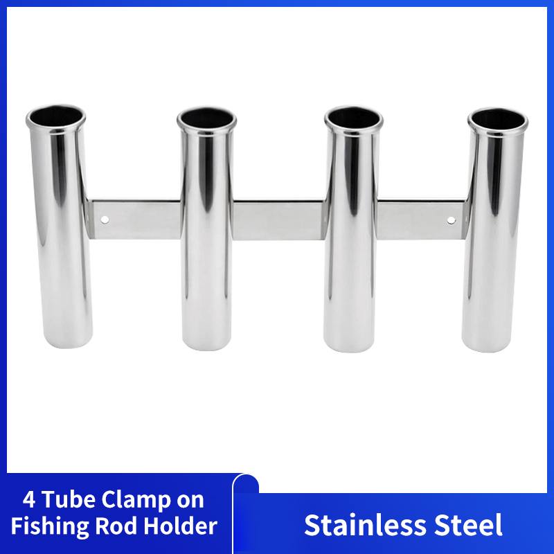 Stainless Steel 4 Tubes Rod ho - Fishing Rod Holder incelemesi ve fiyatı