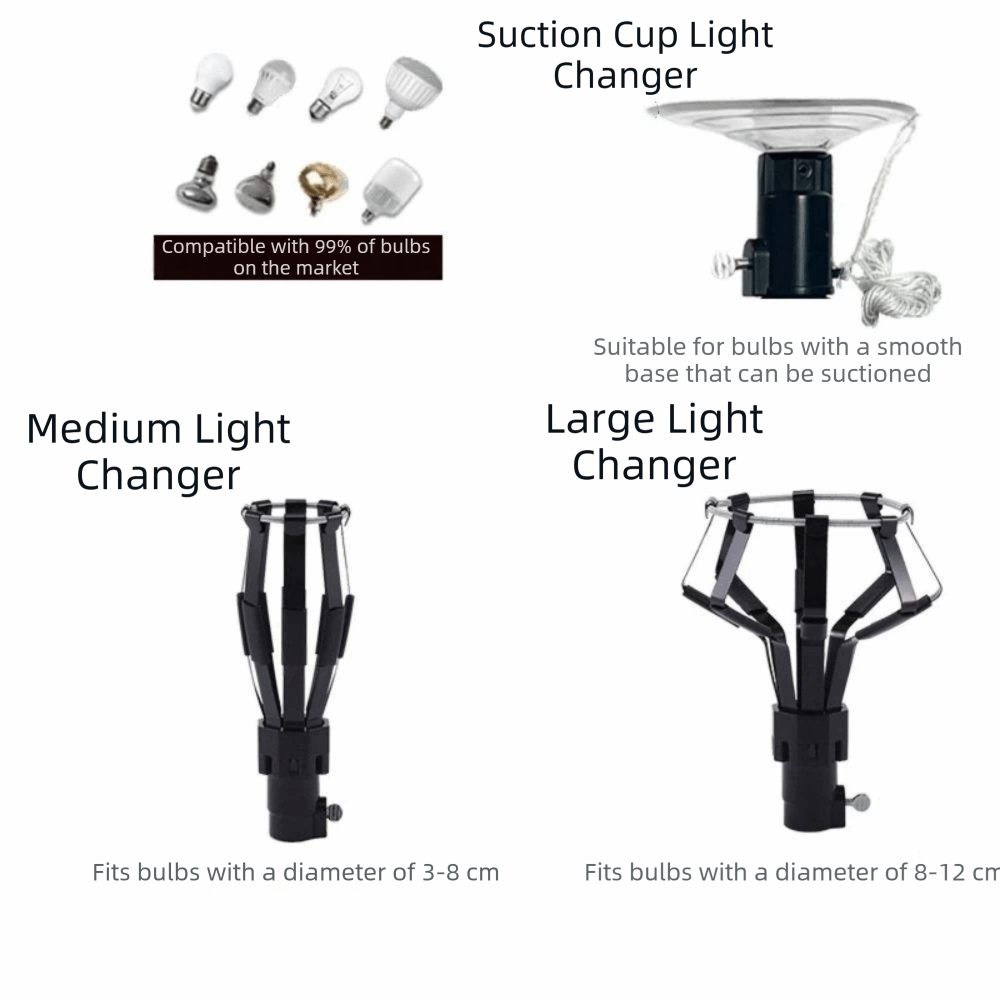 1/3Pcs Professional Light Bulb - Fishing Rod Telescopic incelemesi ve fiyatı