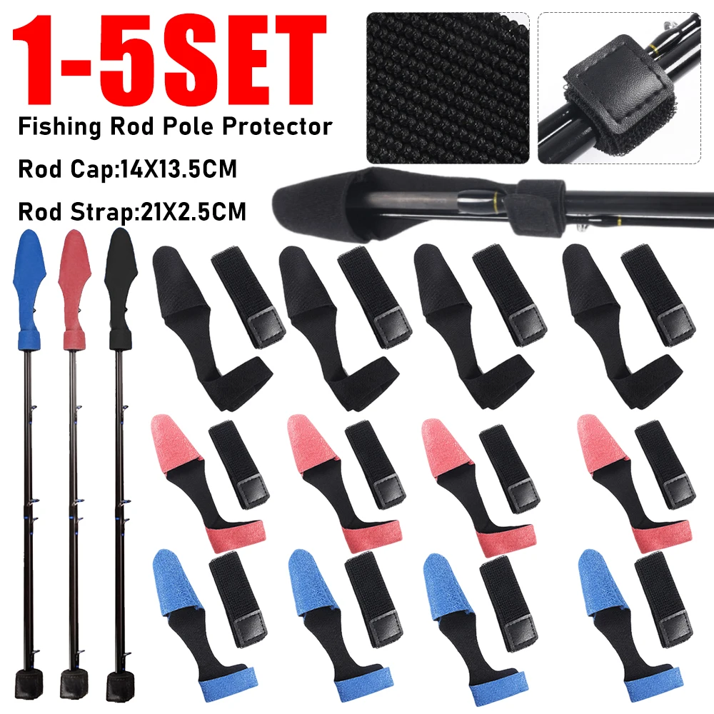 1-5SET Fishing Rod Tie Holder  - Fishing Rod Case incelemesi ve fiyatı
