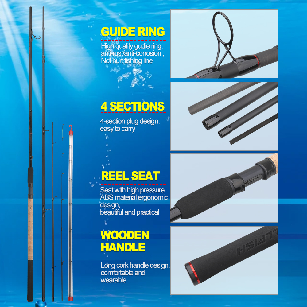 ROLLFISH 3.6m/3.9m Carbon Feed - Fishing Rod Tip Replacement incelemesi ve fiyatı