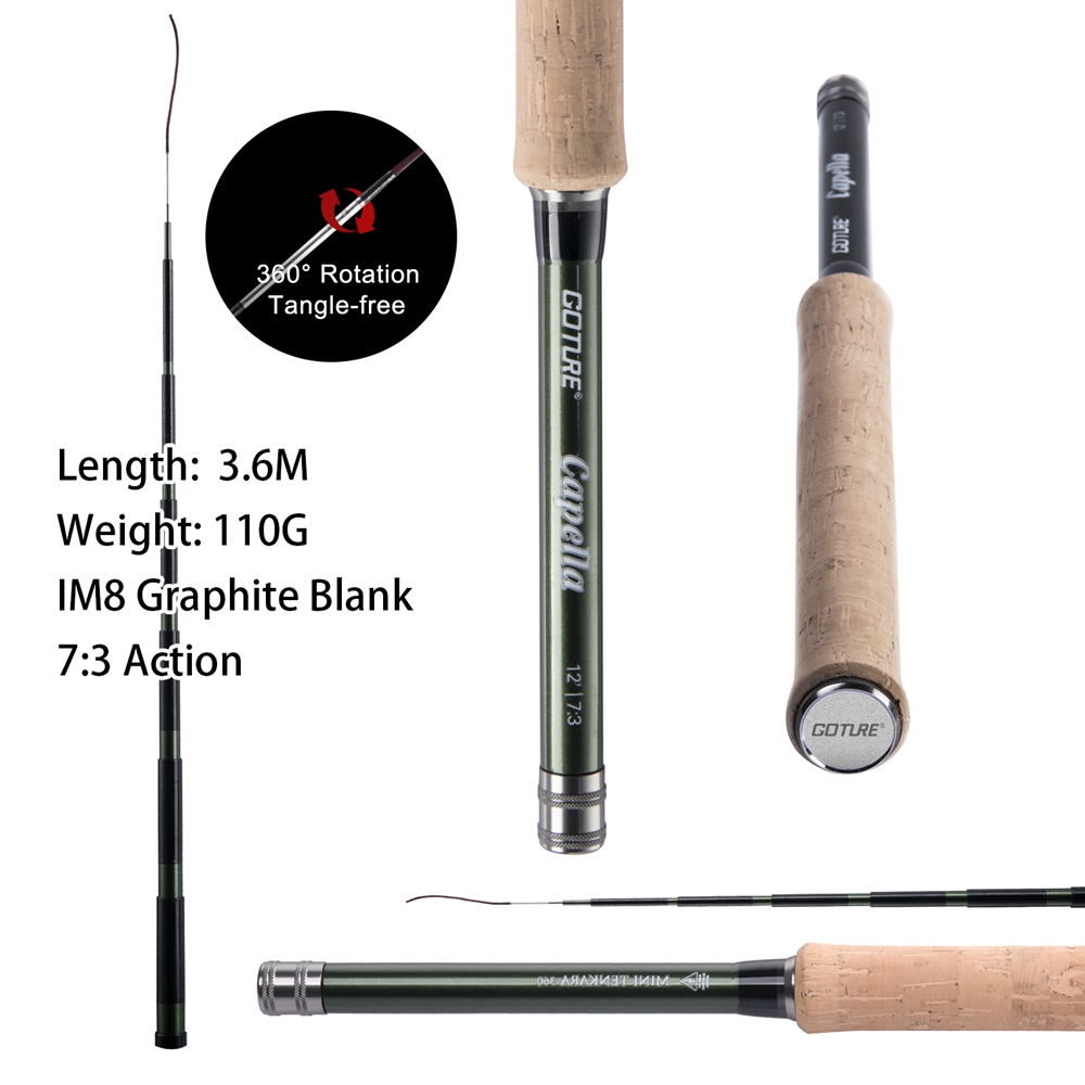 Goture Tenkara Fly Fishing Rod - Fishing Rod Fly incelemesi ve fiyatı