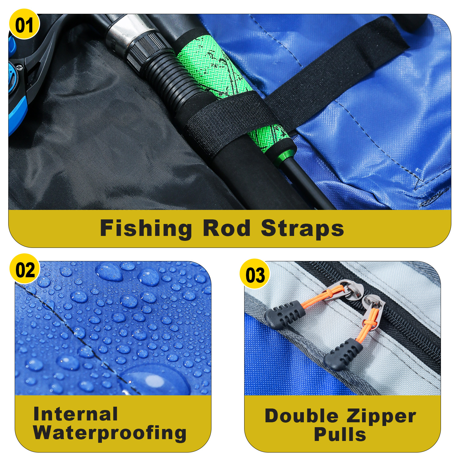 Sougayilang Fishing Rod Bag 3  - Fishing Rod Case incelemesi ve fiyatı