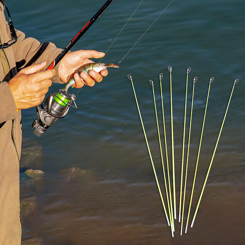 5Pcs 42CM Boat/Raft Rod Tip Sp - Fishing Rod Tip Replacement incelemesi ve fiyatı