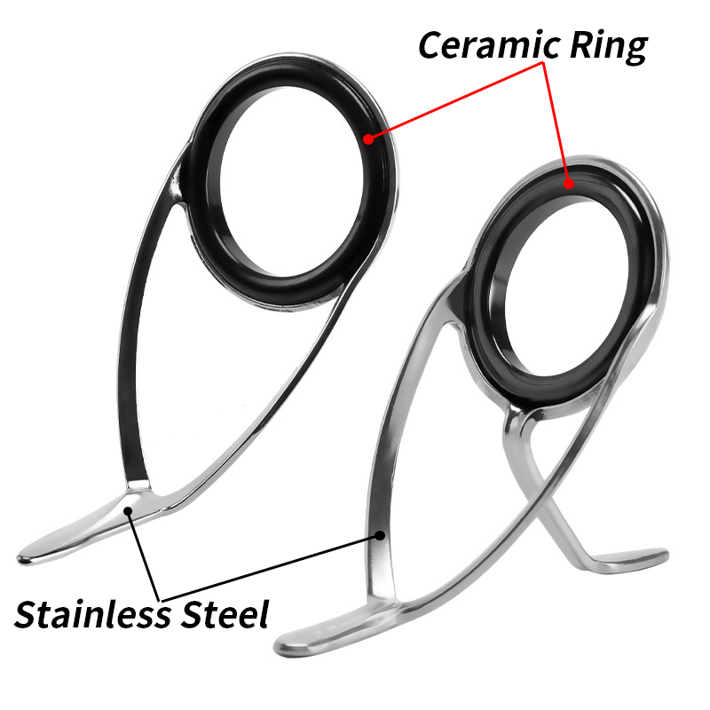 9Pcs Fishing Rod Guides Ring R - Fishing Rod Building Kit incelemesi ve fiyatı