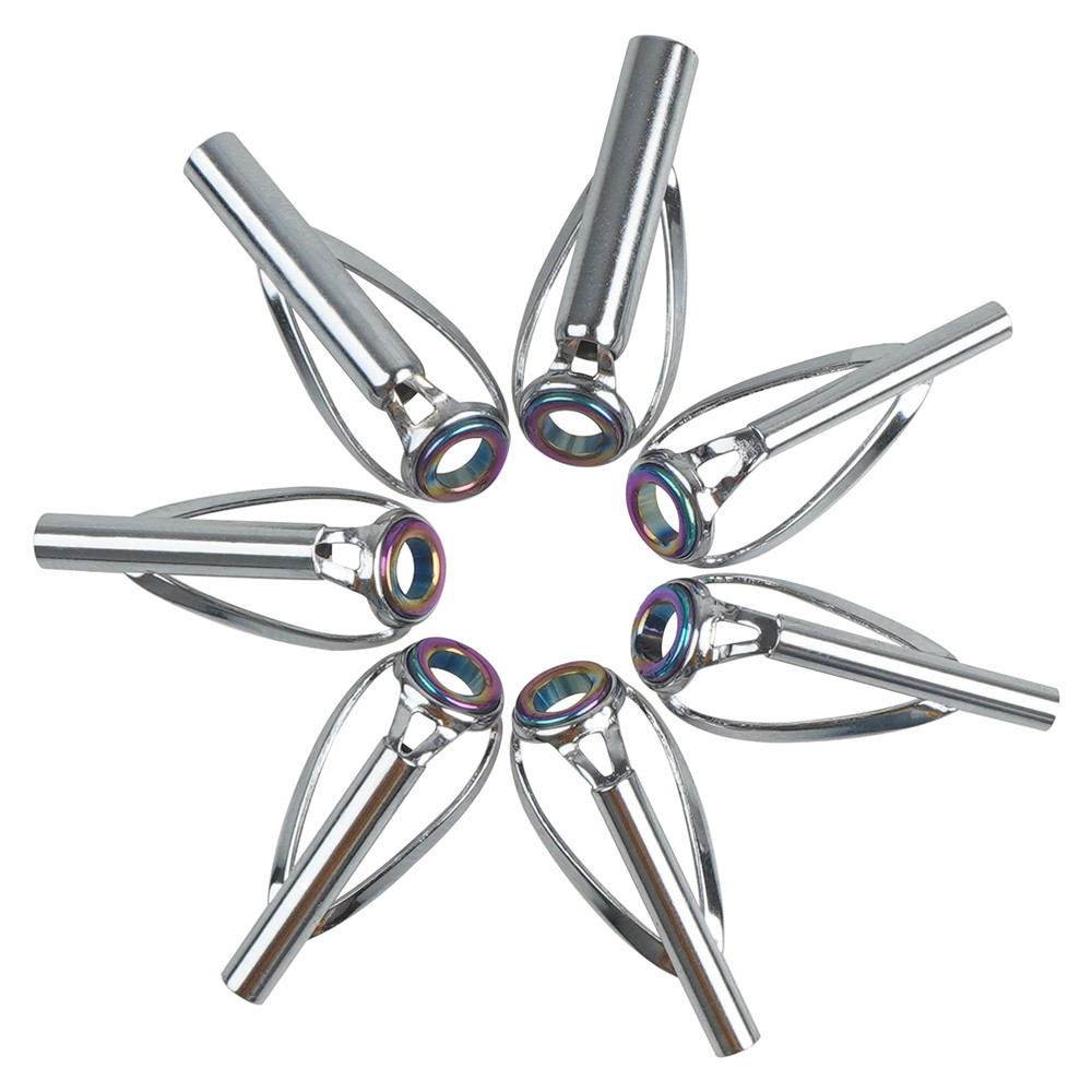 10Pcs Fishing rod guide tips r - Fishing Rod Tip Replacement incelemesi ve fiyatı
