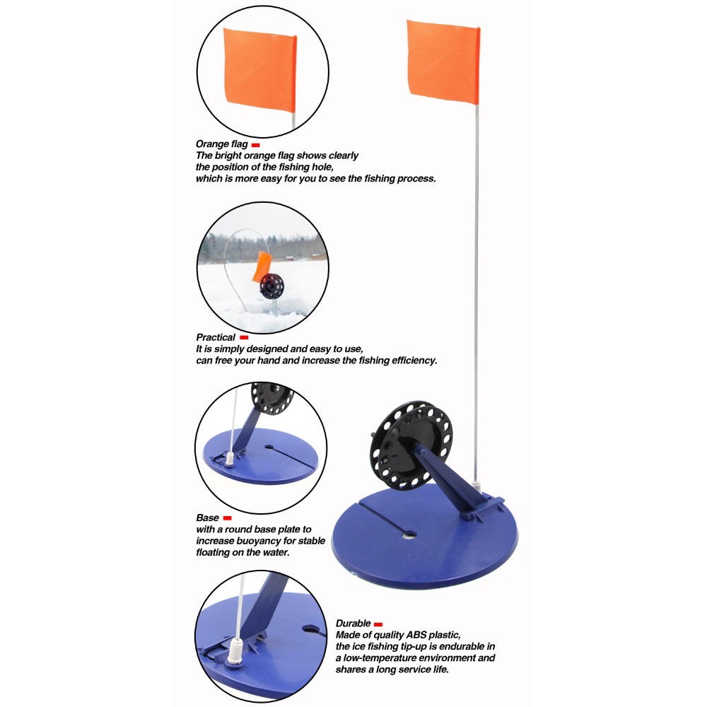 1PC Automatic Ice Fishing Plat - Fishing Rod Ice incelemesi ve fiyatı