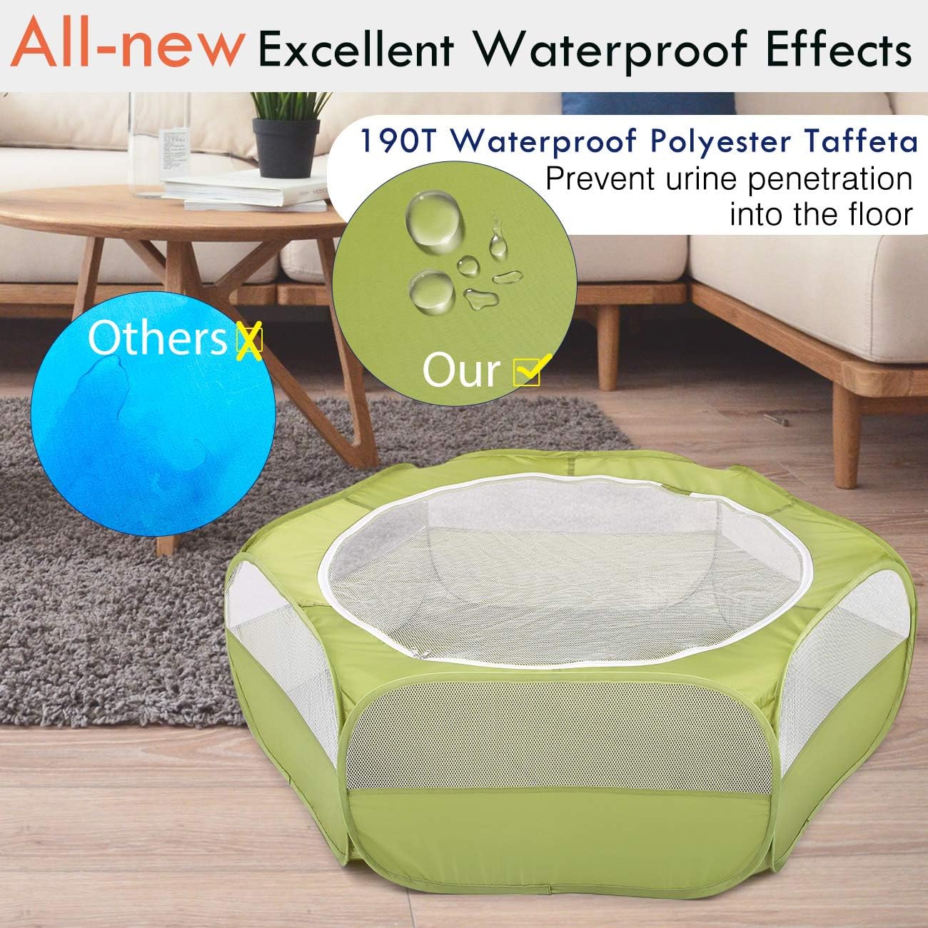 Pawaboo Small Animals Playpen  - Fishing Rod Travel incelemesi ve fiyatı