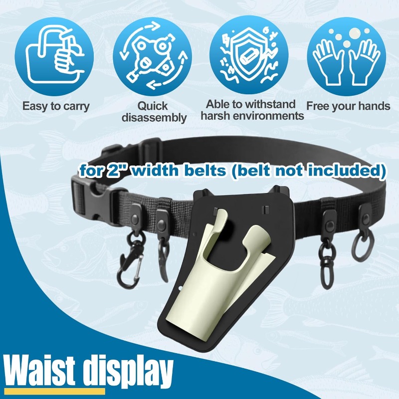 1PC Outdoor Fishing Rod Waist  - Fishing Rod Fly incelemesi ve fiyatı