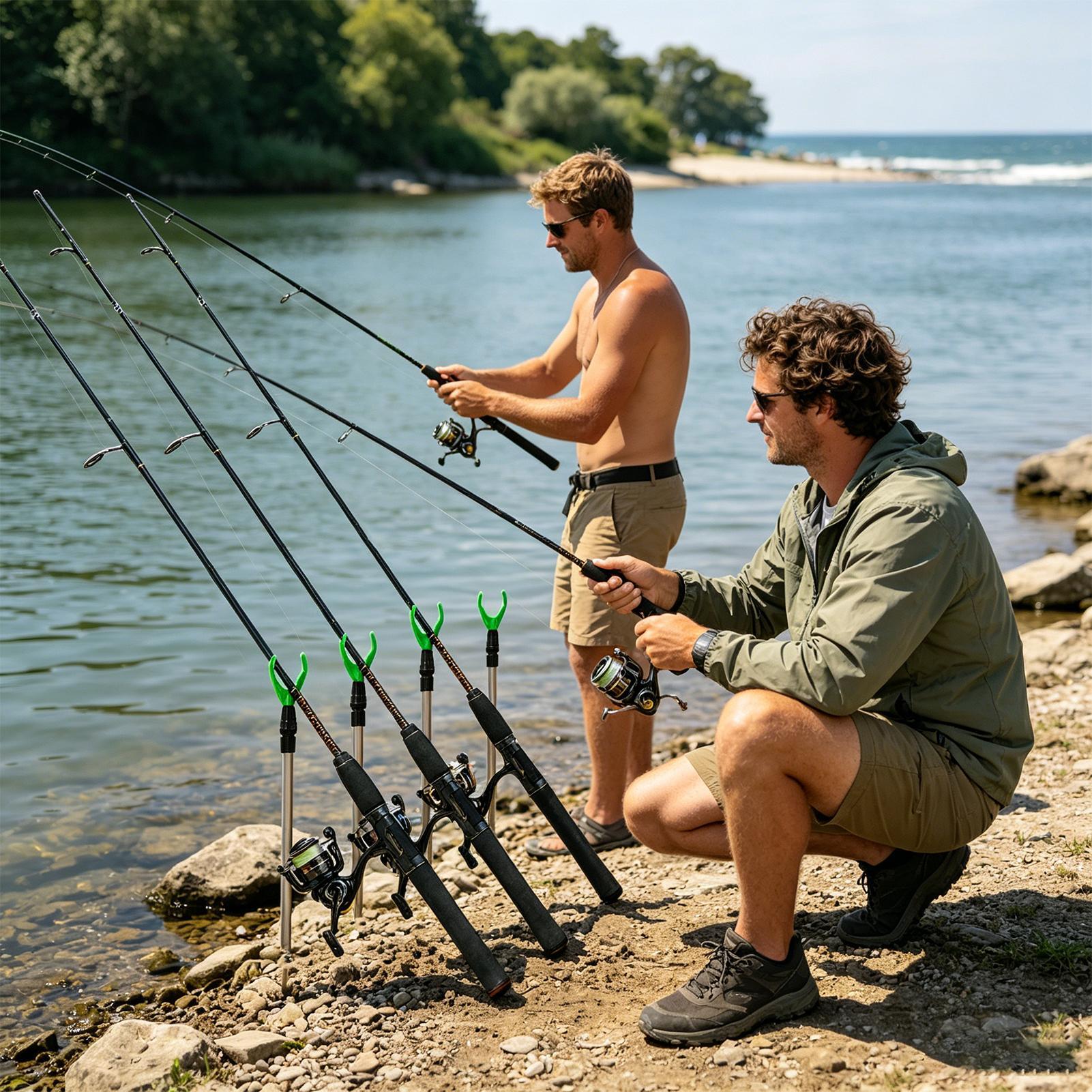 Fishing Rod Ground Holder 4 Pi - Fishing Rod Telescopic incelemesi ve fiyatı