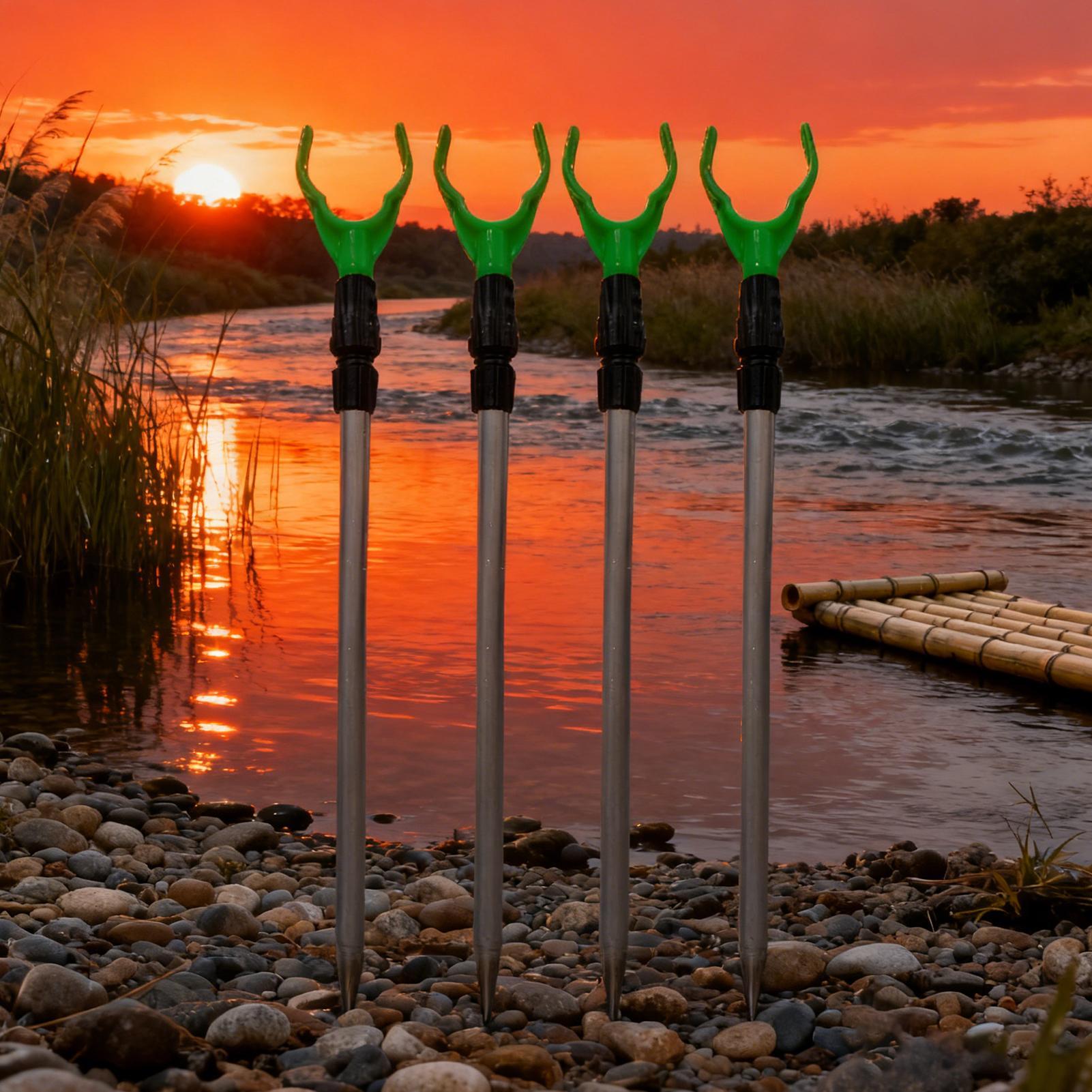 Fishing Rod Ground Holder 4 Pi - Fishing Rod Telescopic incelemesi ve fiyatı